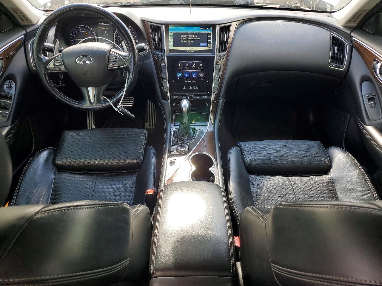 2014 Infiniti Q50 Sport Белый vin: JN1BV7ARXEM692626