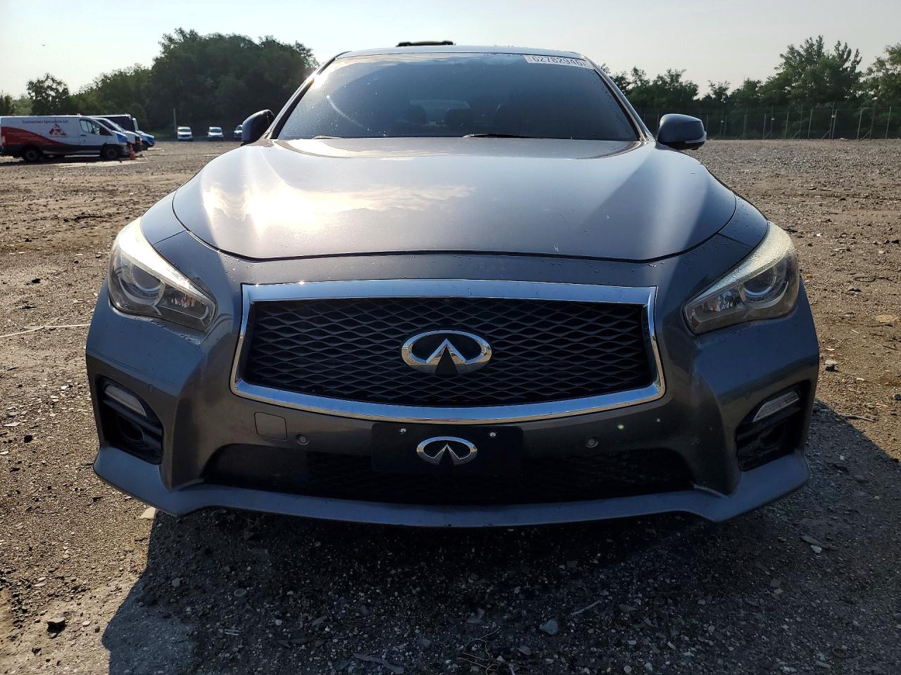 2015 Infiniti Q50 Sport Gray vin: JN1BV7ARXFM392912