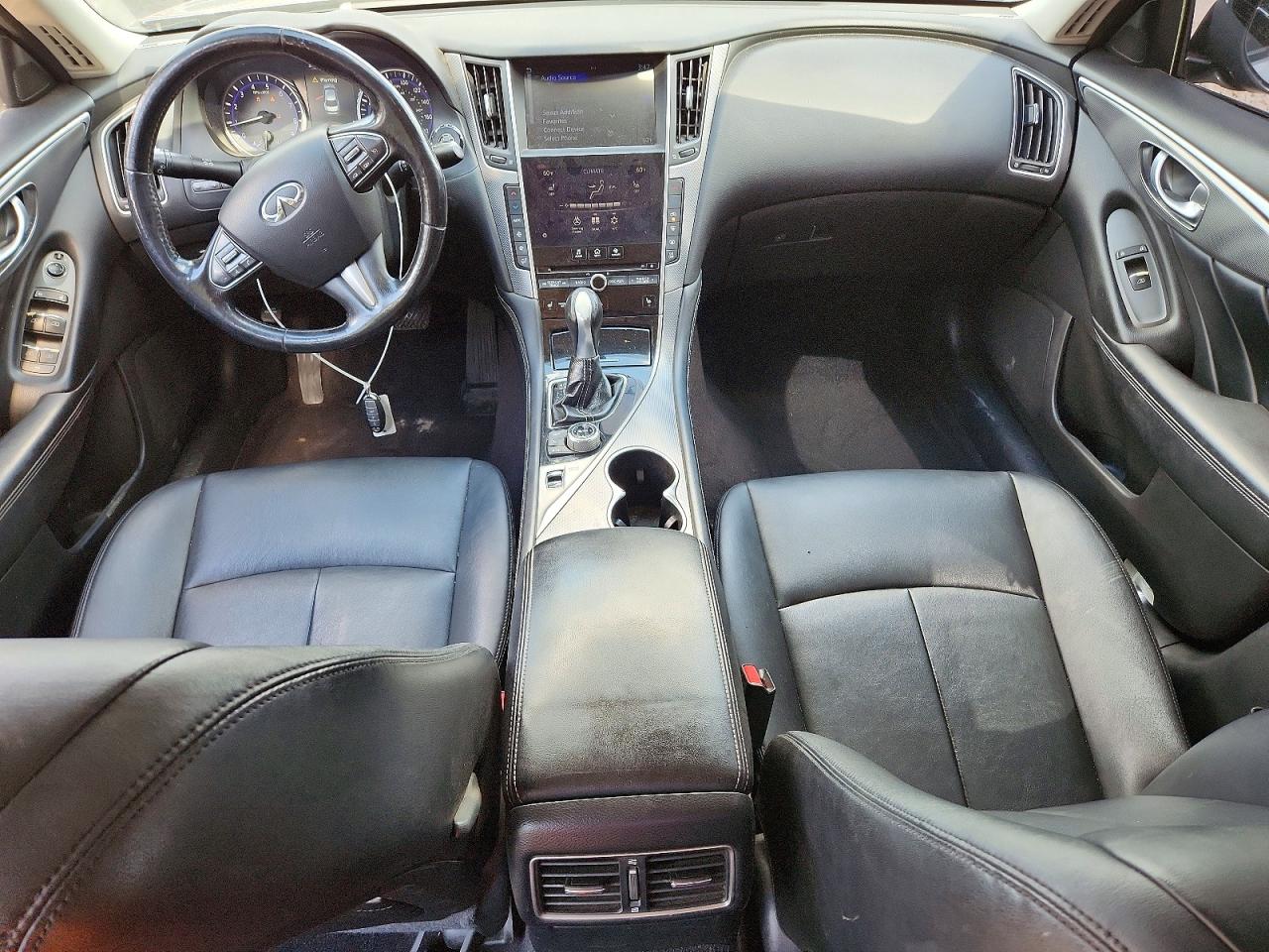 2015 Infiniti Q50 Premium Gray vin: JN1BV7ARXFM410549