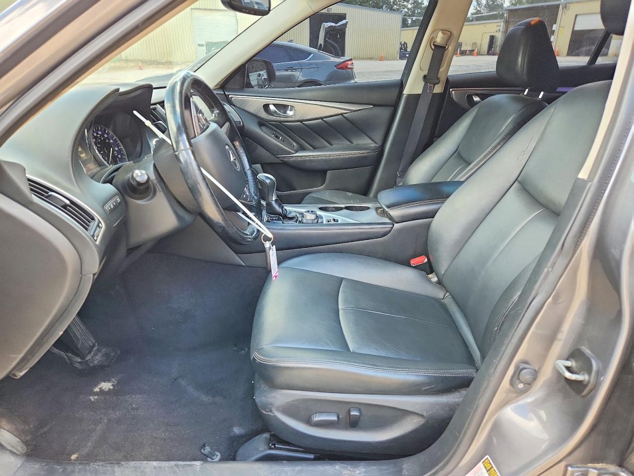 2015 Infiniti Q50 Premium Gray vin: JN1BV7ARXFM410549