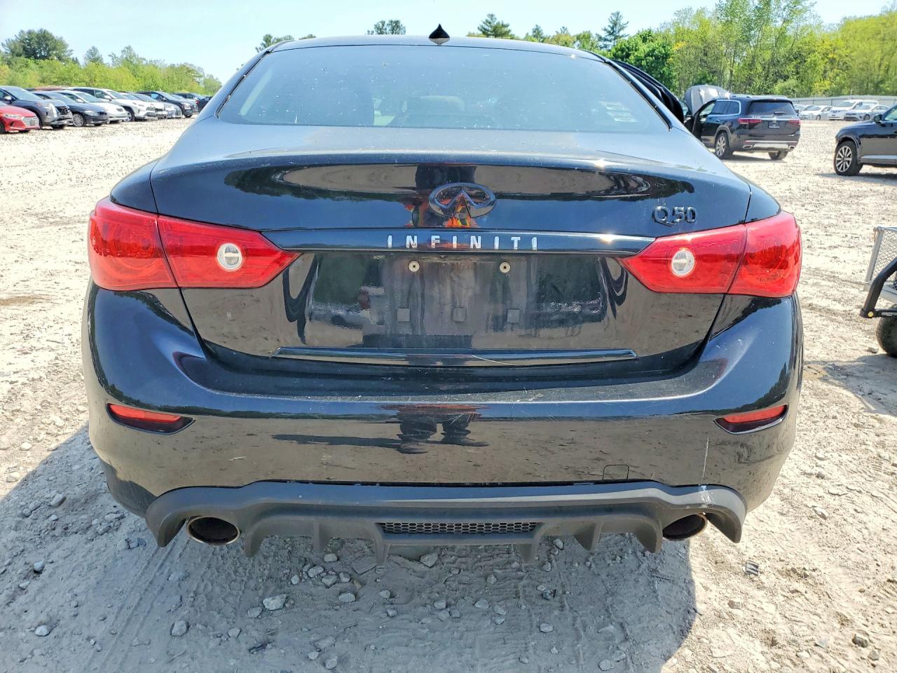 2015 Infiniti Q50 Premium Черный vin: JN1BV7ARXFM412432
