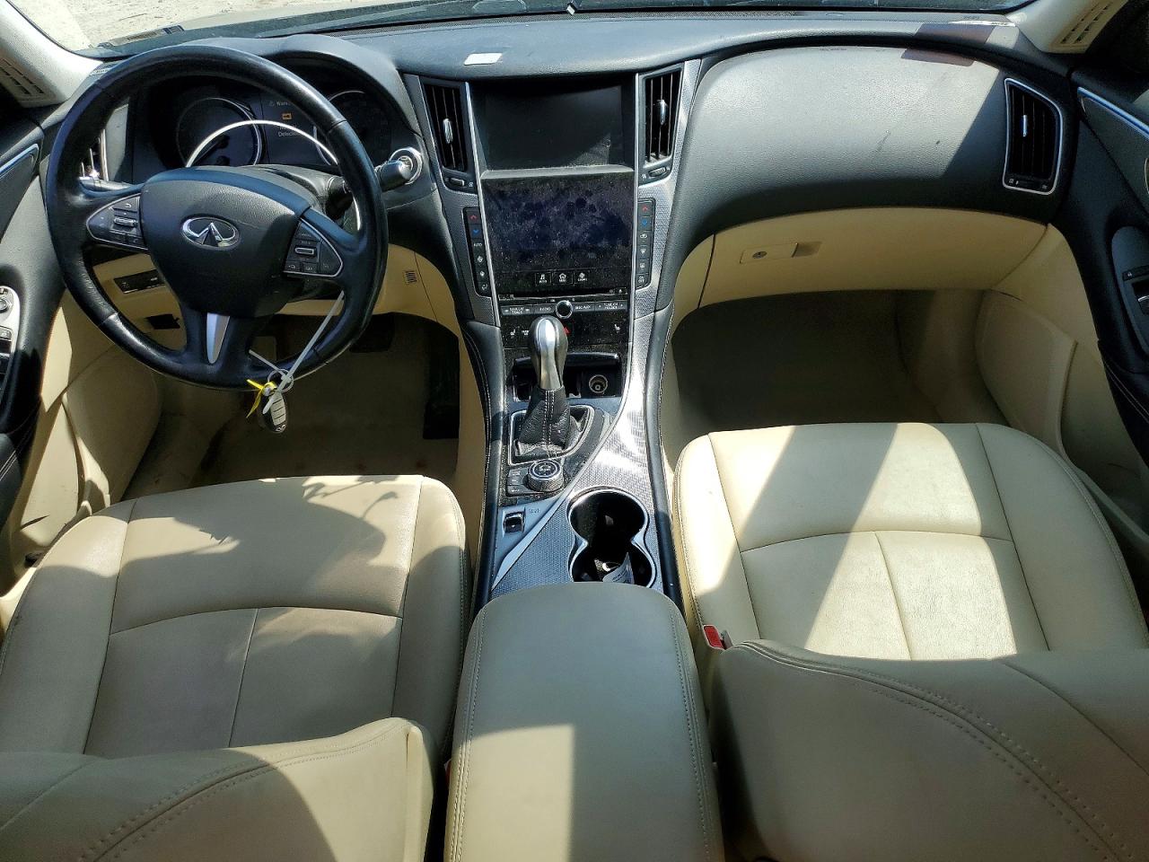 2015 Infiniti Q50 Premium Черный vin: JN1BV7ARXFM412432