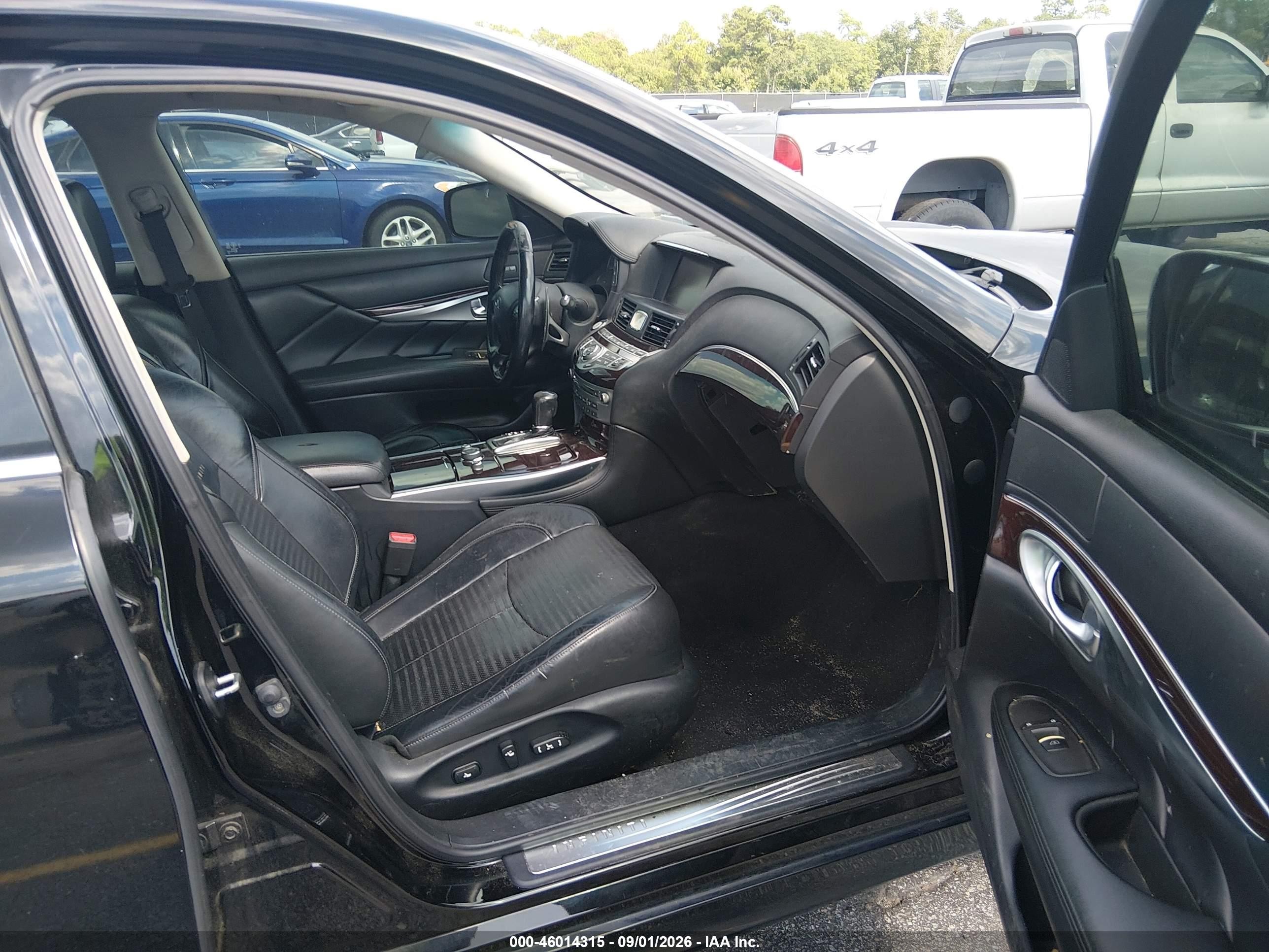 2011 Infiniti M37 Black vin: JN1BY1AP0BM322512