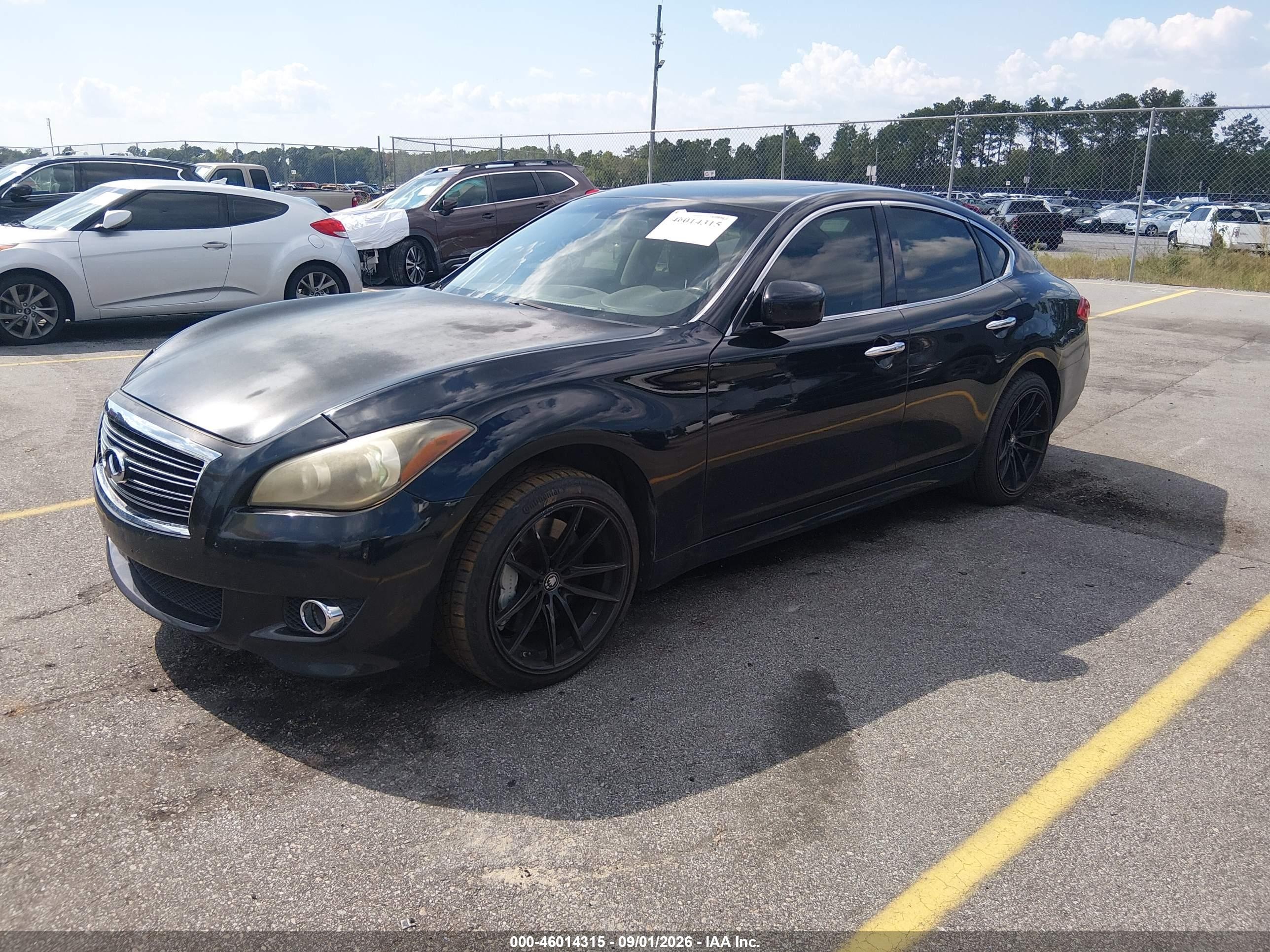 2011 Infiniti M37 Black vin: JN1BY1AP0BM322512