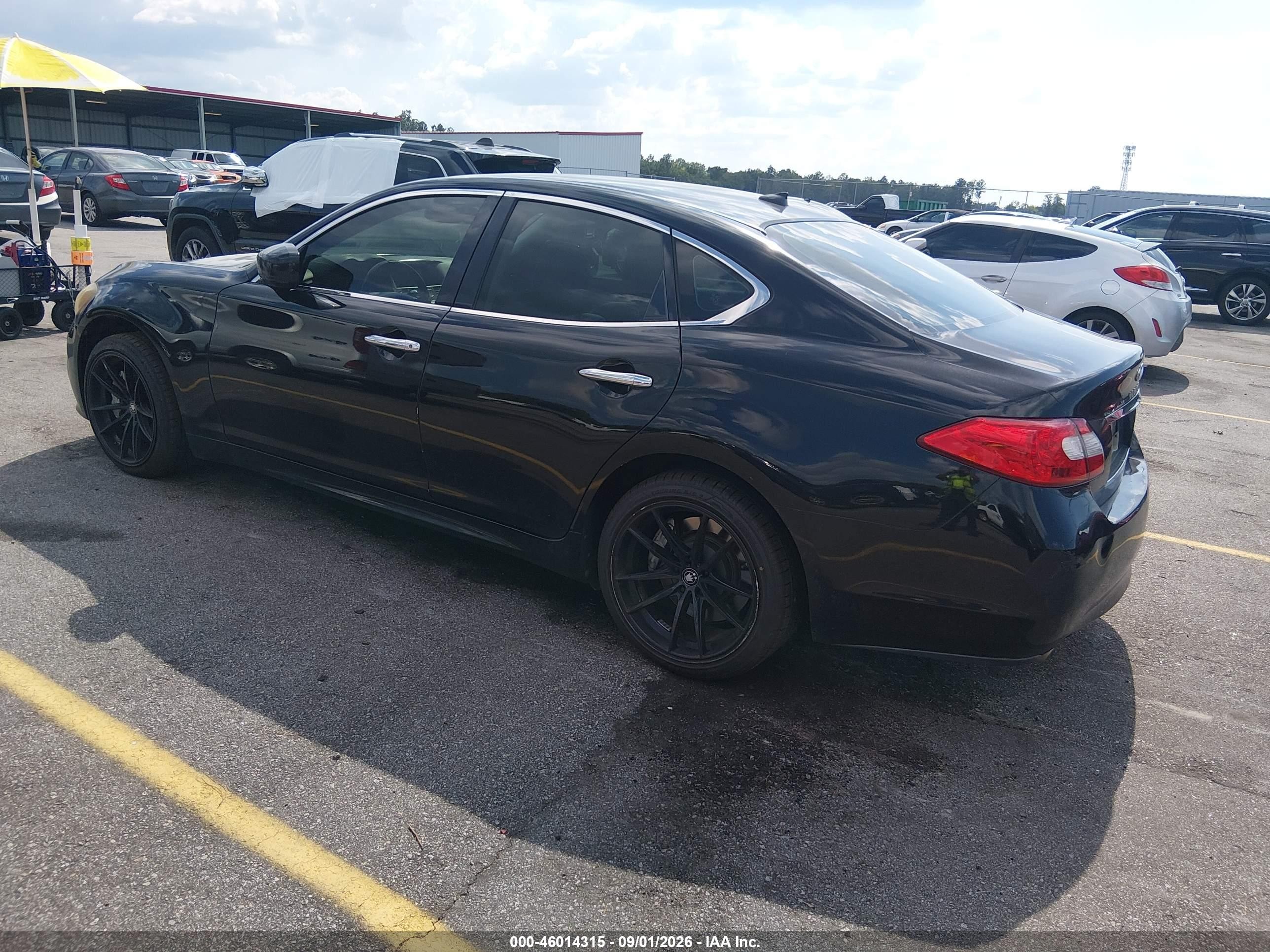 2011 Infiniti M37 Black vin: JN1BY1AP0BM322512