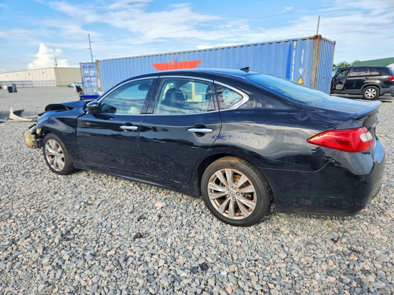 2011 Infiniti M37 Base Black vin: JN1BY1AP0BM324745