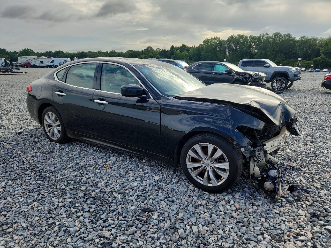 2011 Infiniti M37 Base Black vin: JN1BY1AP0BM324745
