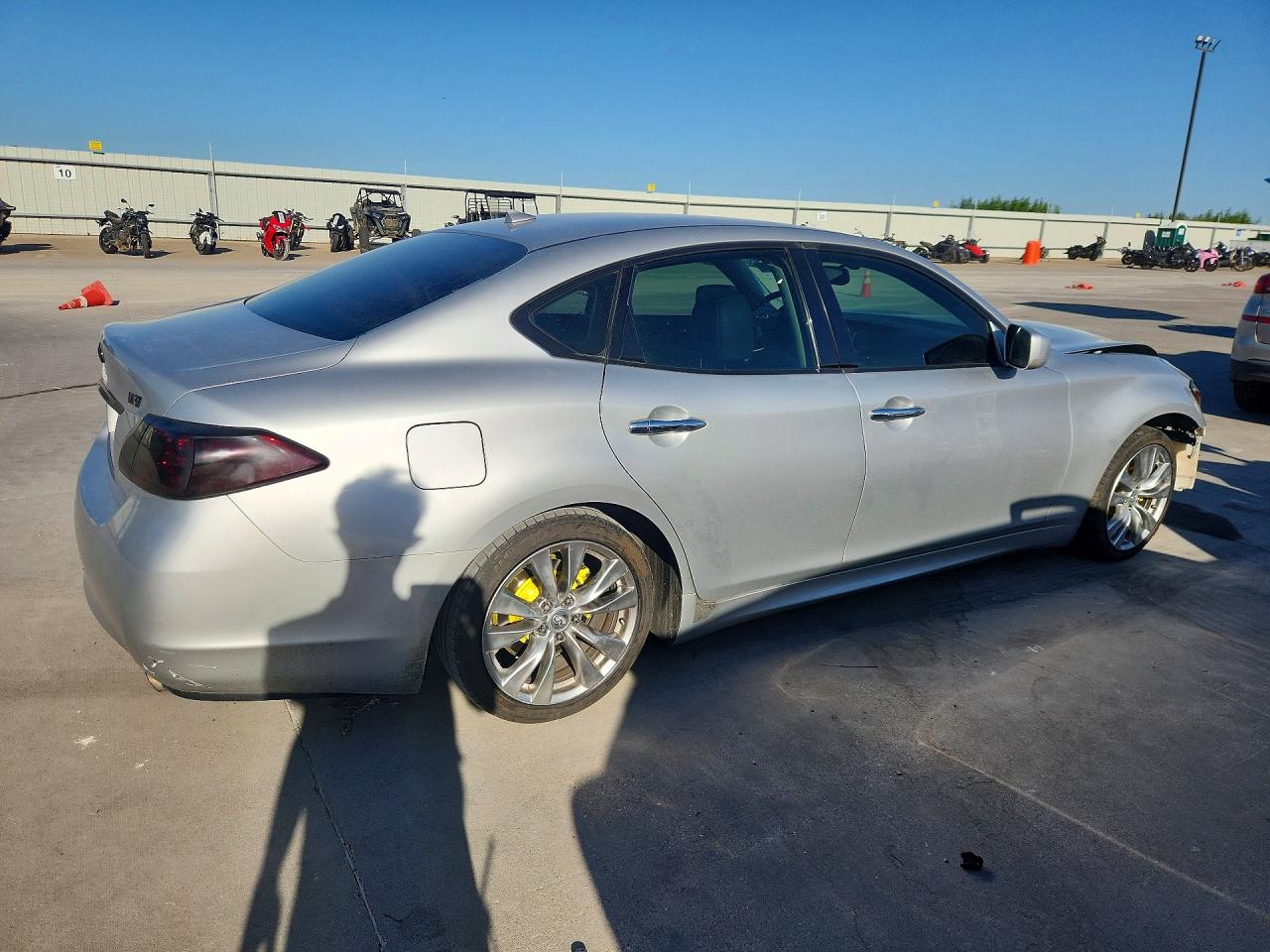 2012 Infiniti M37 Base Silver vin: JN1BY1AP0CM332359