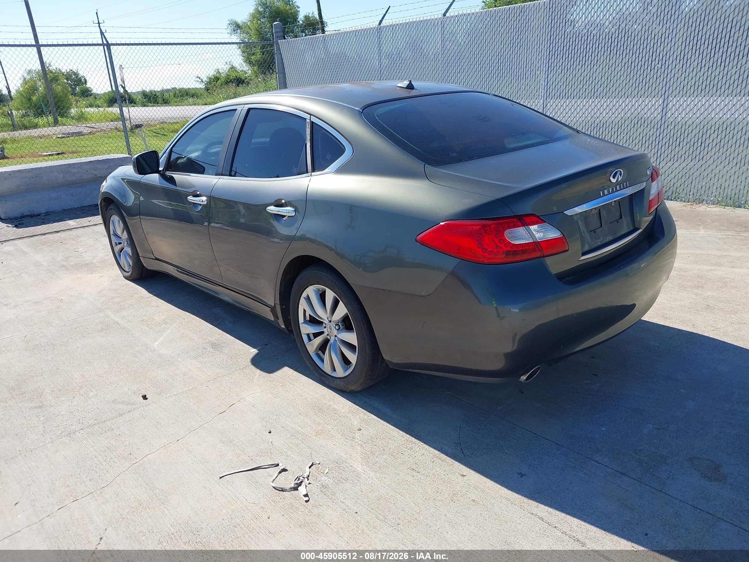 2012 Infiniti M37   Серый vin: JN1BY1AP0CM333883