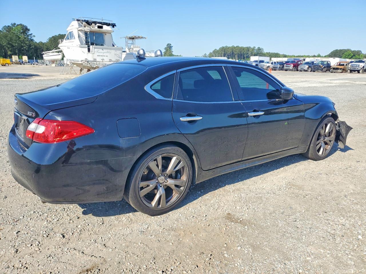 2013 Infiniti M37 Base Black vin: JN1BY1AP0DM512734