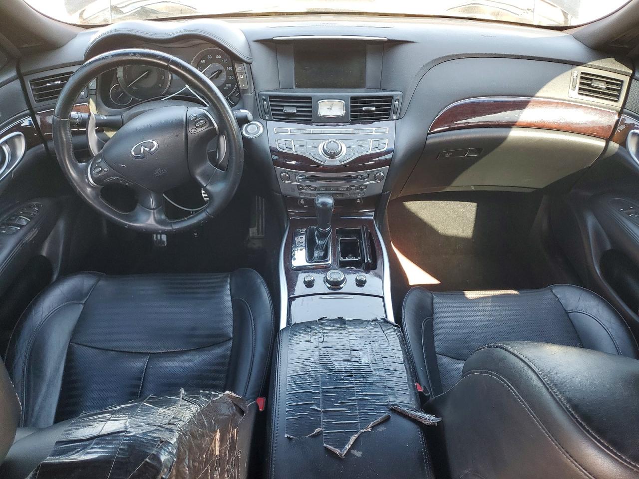 2013 Infiniti M37 Base Black vin: JN1BY1AP0DM512734