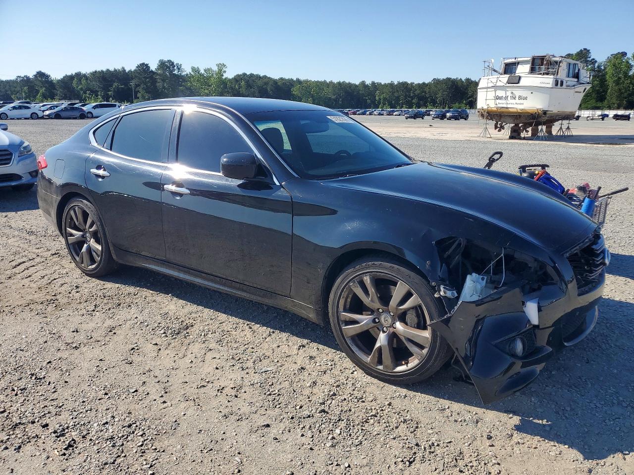 2013 Infiniti M37 Base Black vin: JN1BY1AP0DM512734