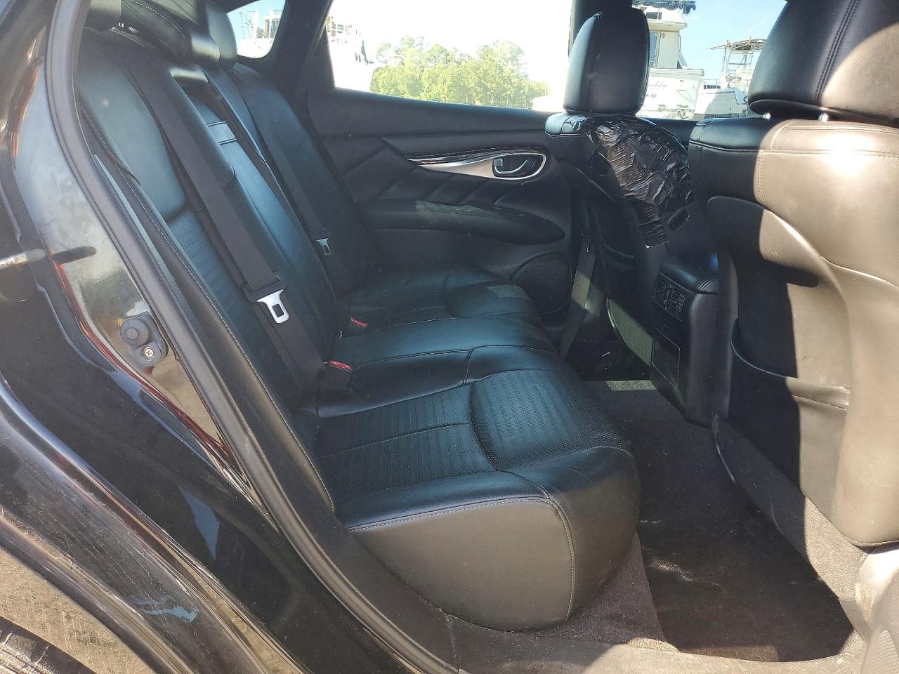 2013 Infiniti M37 Base Black vin: JN1BY1AP0DM512734