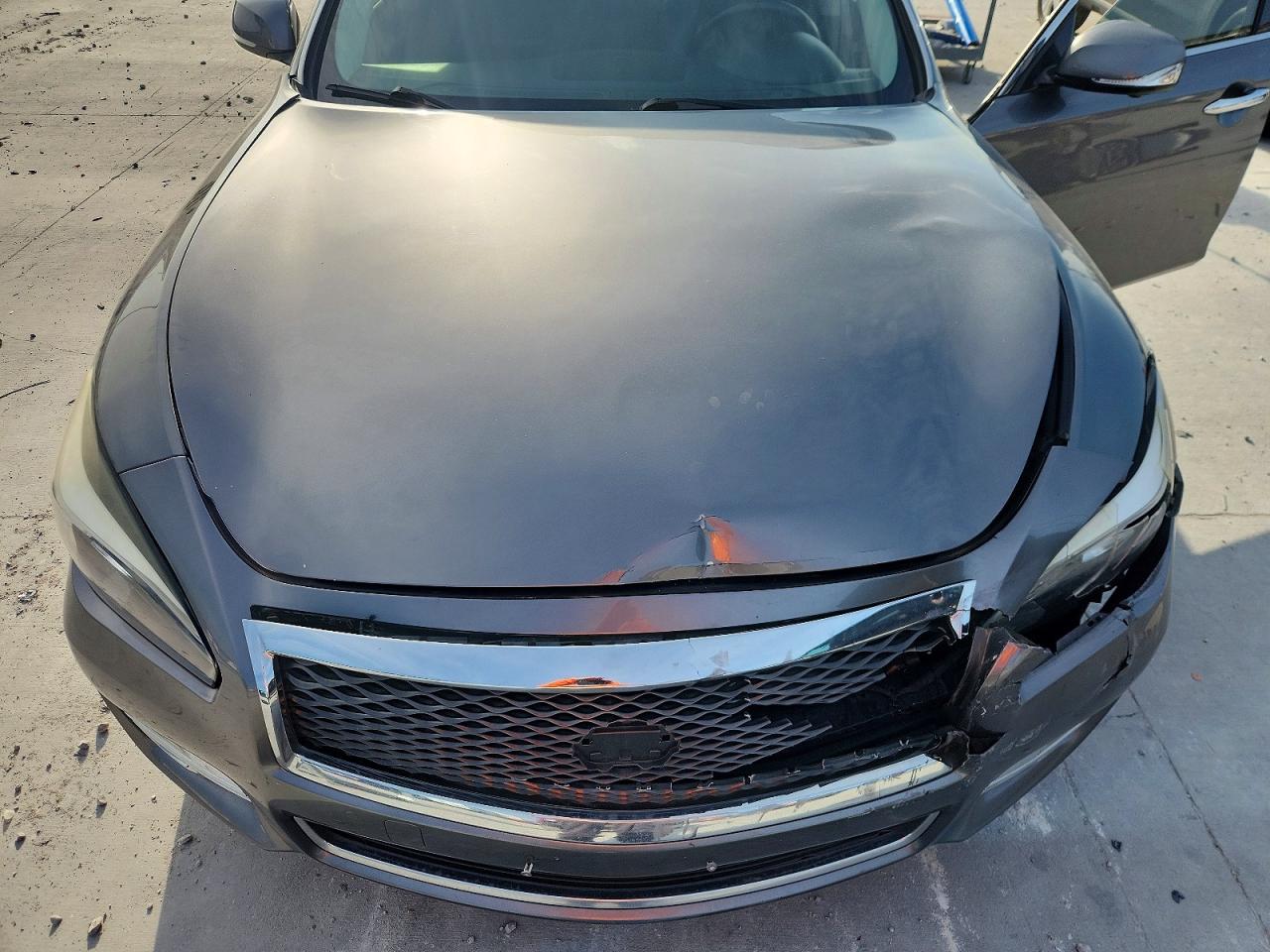 2015 Infiniti Q70 3.7 Gray vin: JN1BY1AP0FM540407