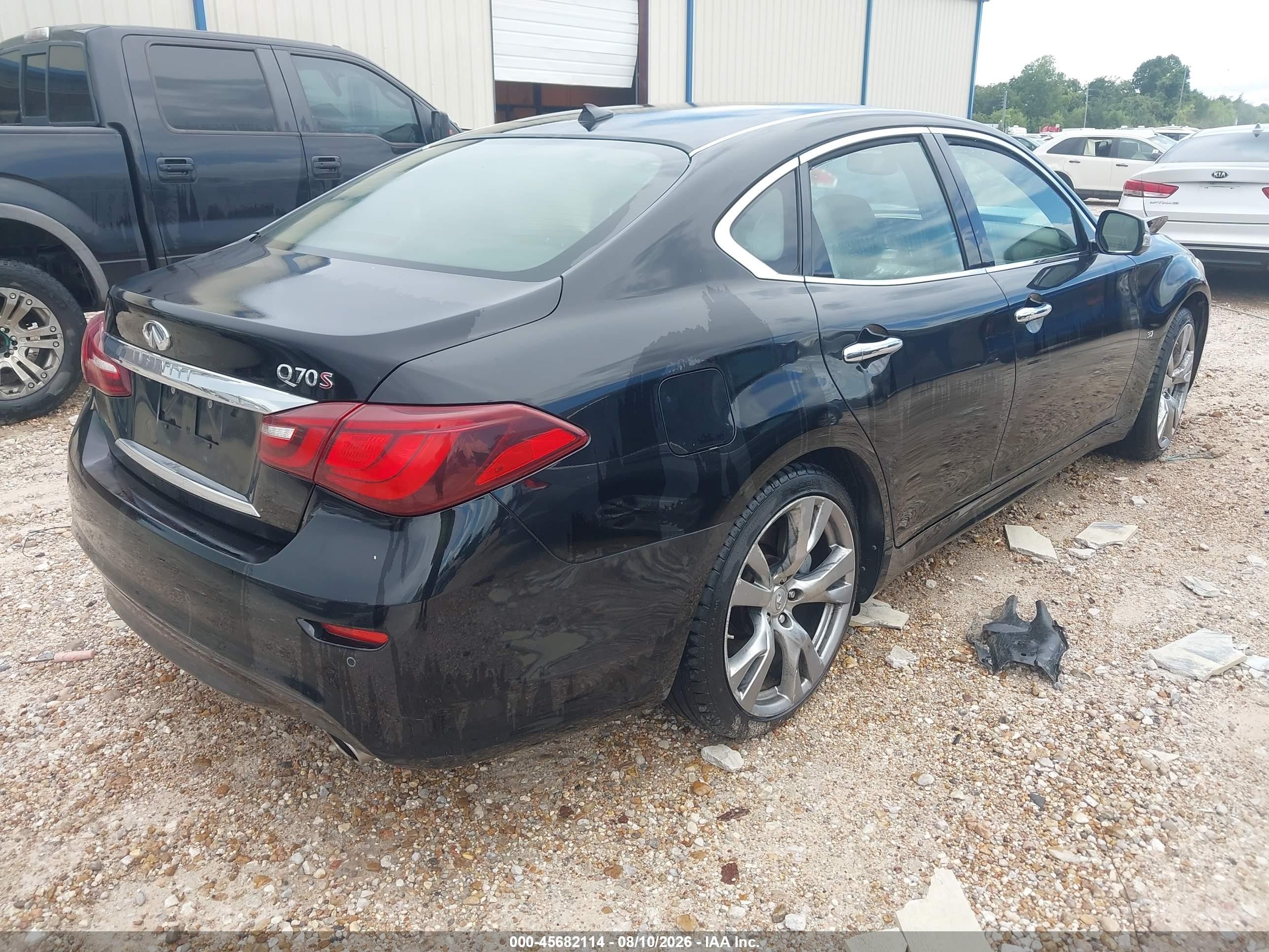 2015 Infiniti Q70 3.7 Black vin: JN1BY1AP0FM542299