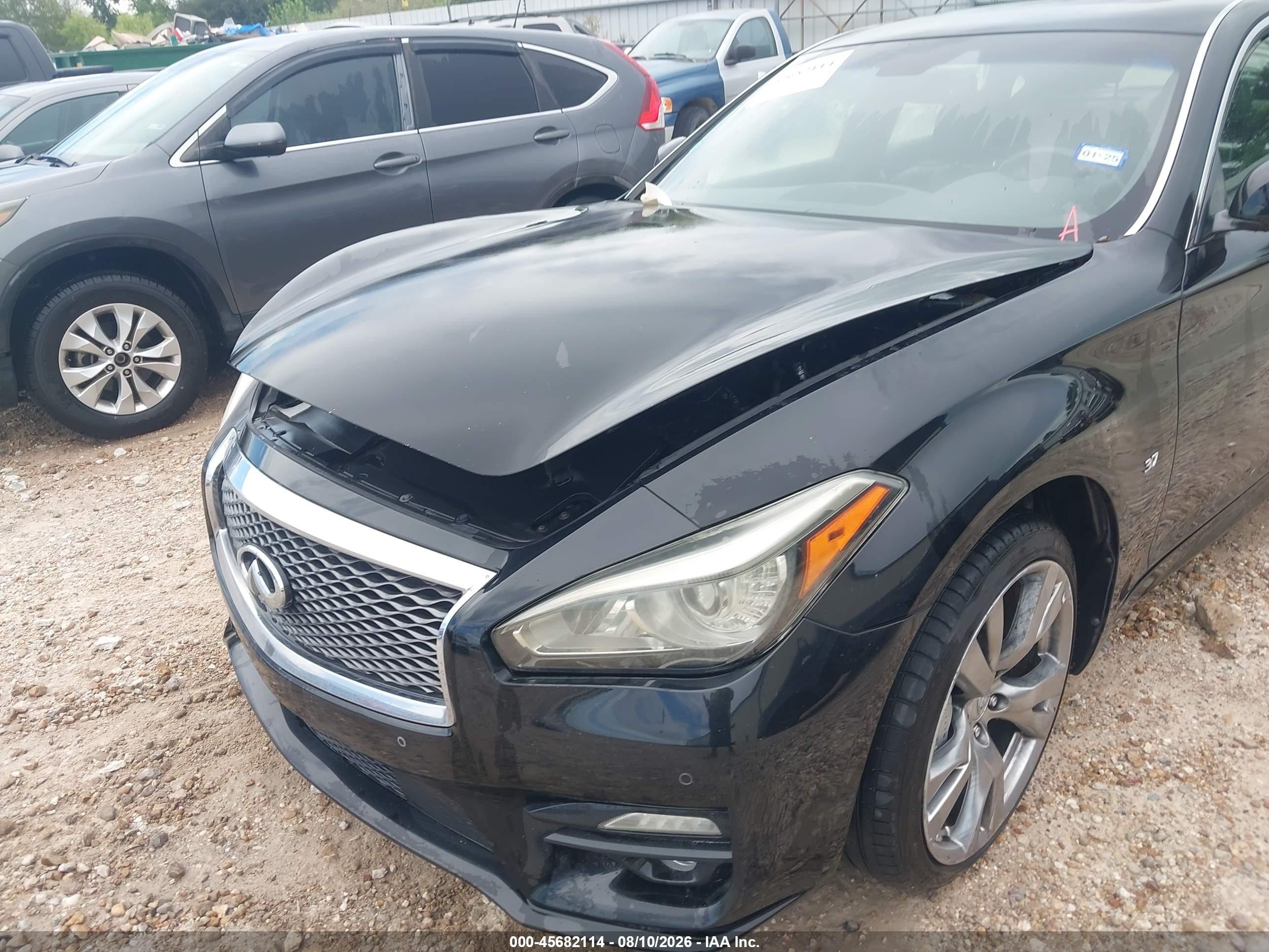 2015 Infiniti Q70 3.7 Black vin: JN1BY1AP0FM542299