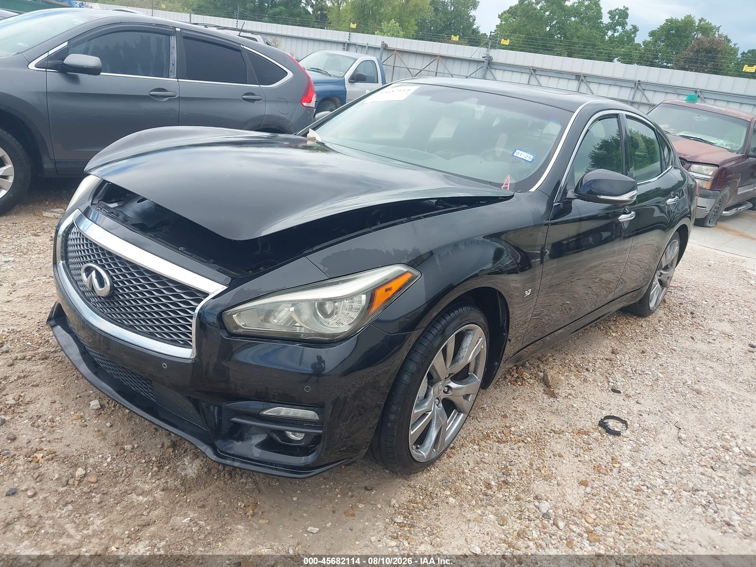 2015 Infiniti Q70 3.7 Black vin: JN1BY1AP0FM542299
