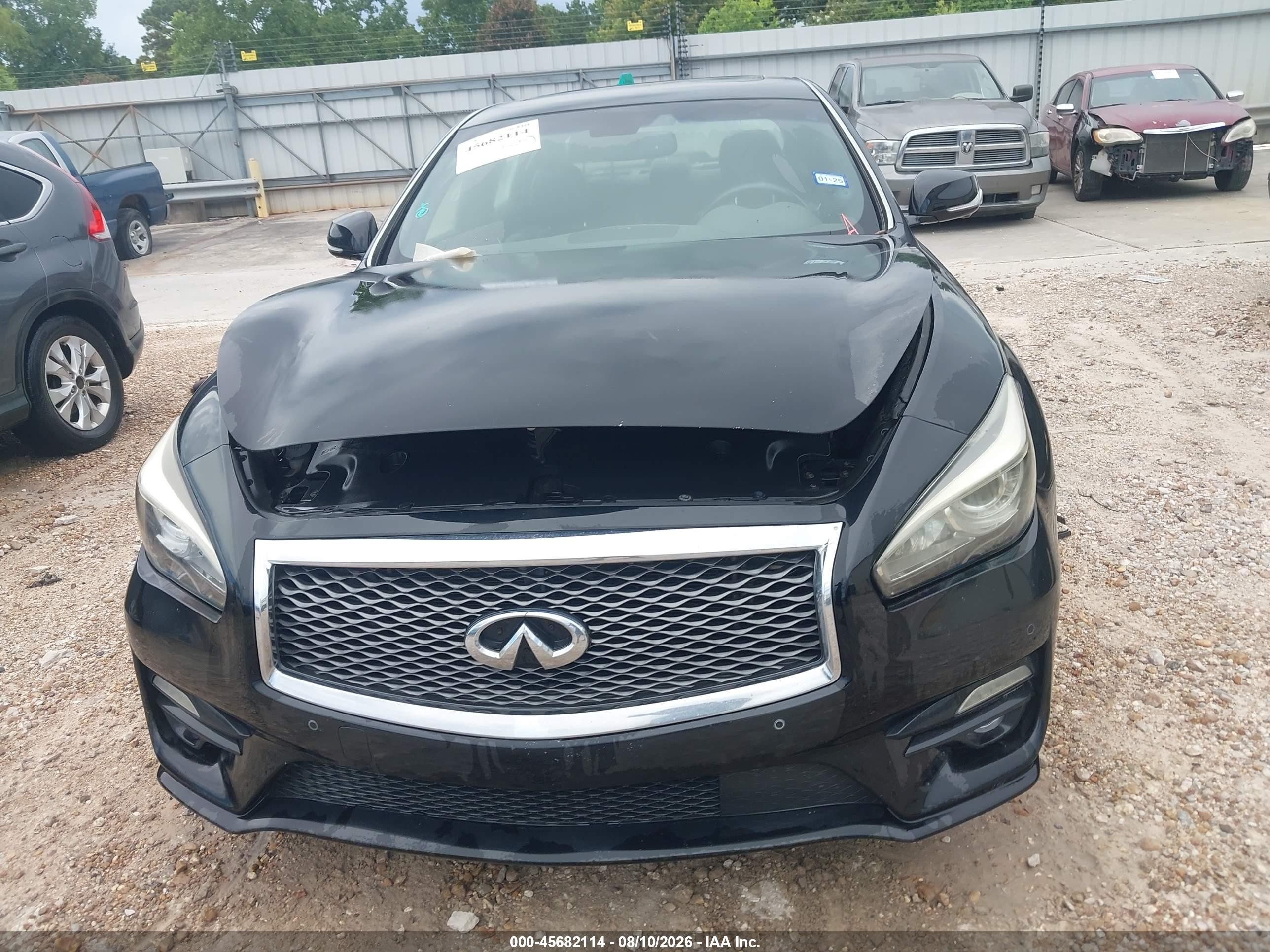 2015 Infiniti Q70 3.7 Black vin: JN1BY1AP0FM542299