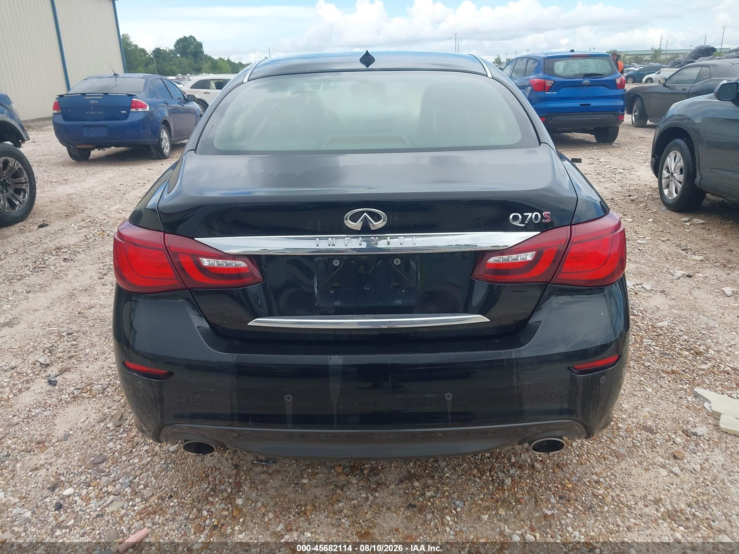 2015 Infiniti Q70 3.7 Black vin: JN1BY1AP0FM542299