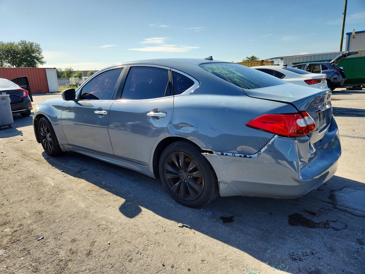 2011 Infiniti M37 Base Gray vin: JN1BY1AP1BM321806