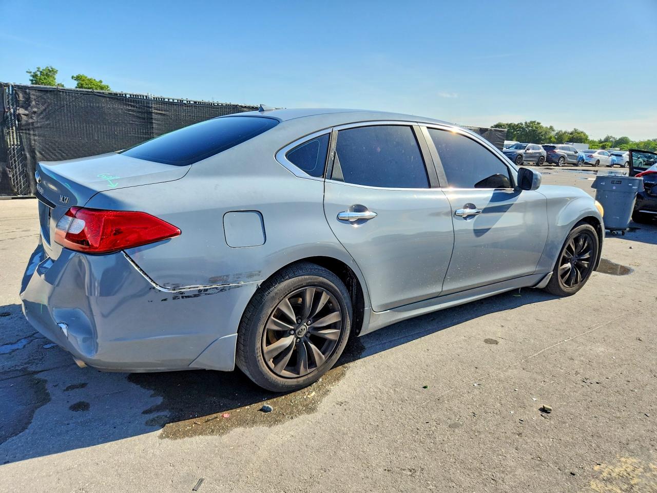 2011 Infiniti M37 Base Gray vin: JN1BY1AP1BM321806