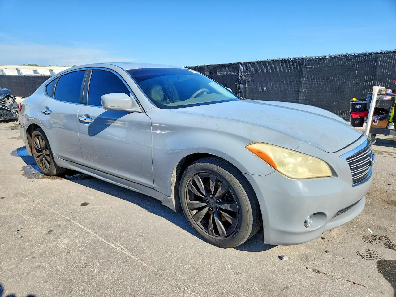 2011 Infiniti M37 Base Gray vin: JN1BY1AP1BM321806