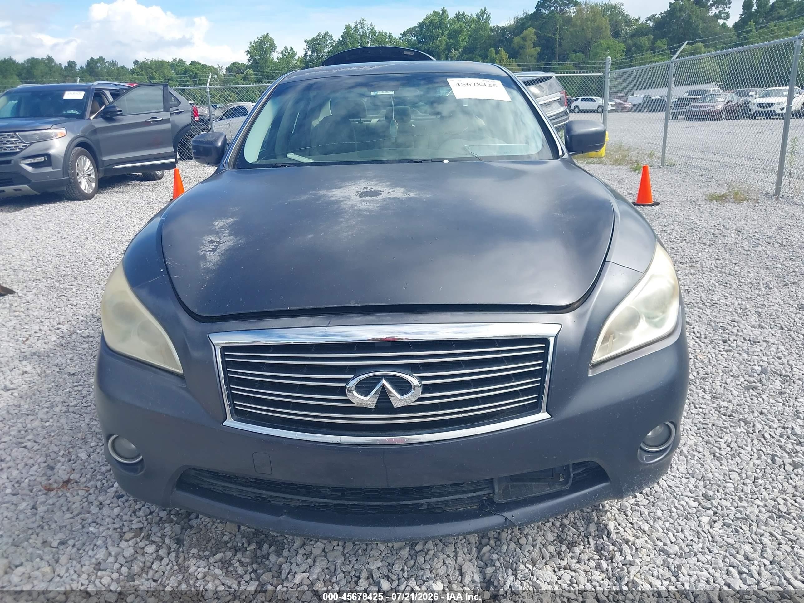 2011 Infiniti M37   Gray vin: JN1BY1AP1BM324592