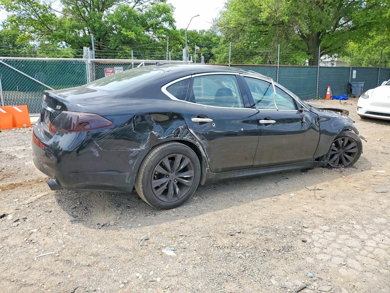2012 Infiniti M37 Base Black vin: JN1BY1AP1CM330815
