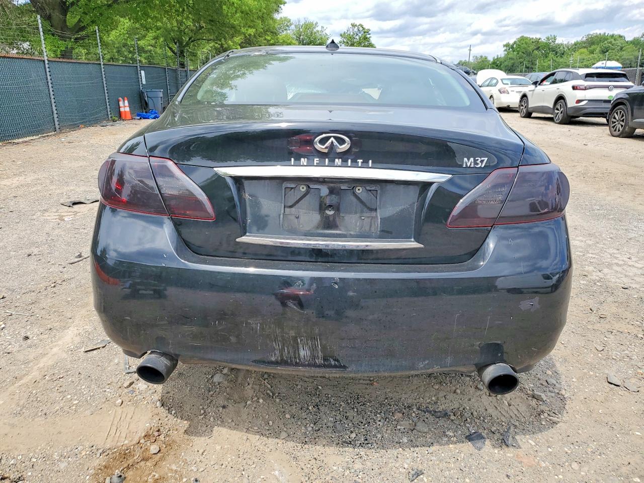 2012 Infiniti M37 Base Black vin: JN1BY1AP1CM330815