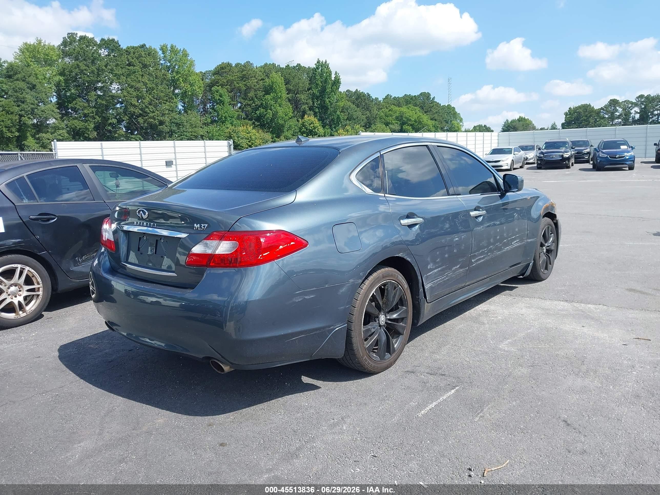 2012 Infiniti M37   Gray vin: JN1BY1AP1CM331723