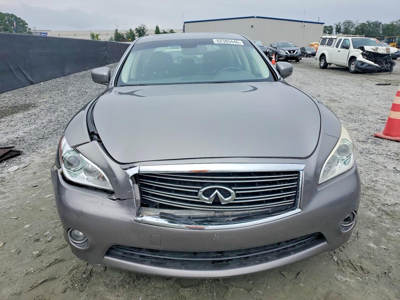 2012 Infiniti M37 Base Gray vin: JN1BY1AP1CM334069