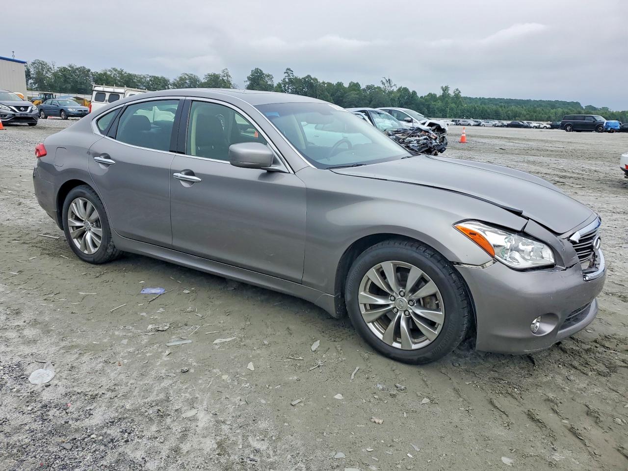 2012 Infiniti M37 Base Gray vin: JN1BY1AP1CM334069