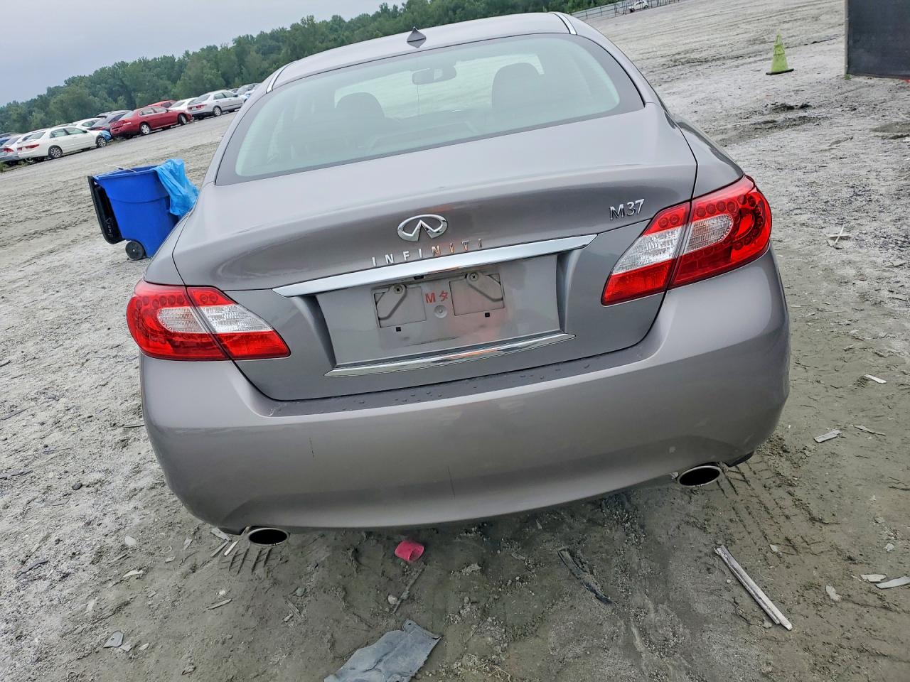 2012 Infiniti M37 Base Gray vin: JN1BY1AP1CM334069