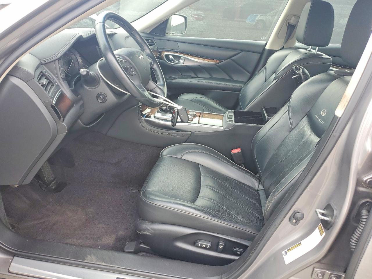 2012 Infiniti M37 Base Gray vin: JN1BY1AP1CM334069