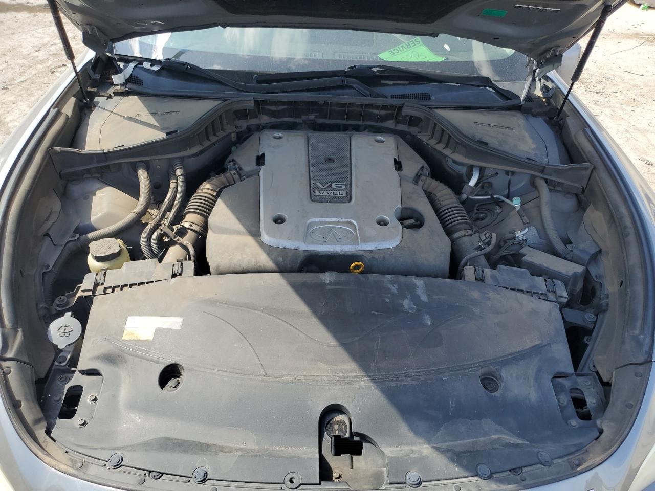 2012 Infiniti M37 Silver vin: JN1BY1AP1CM335898