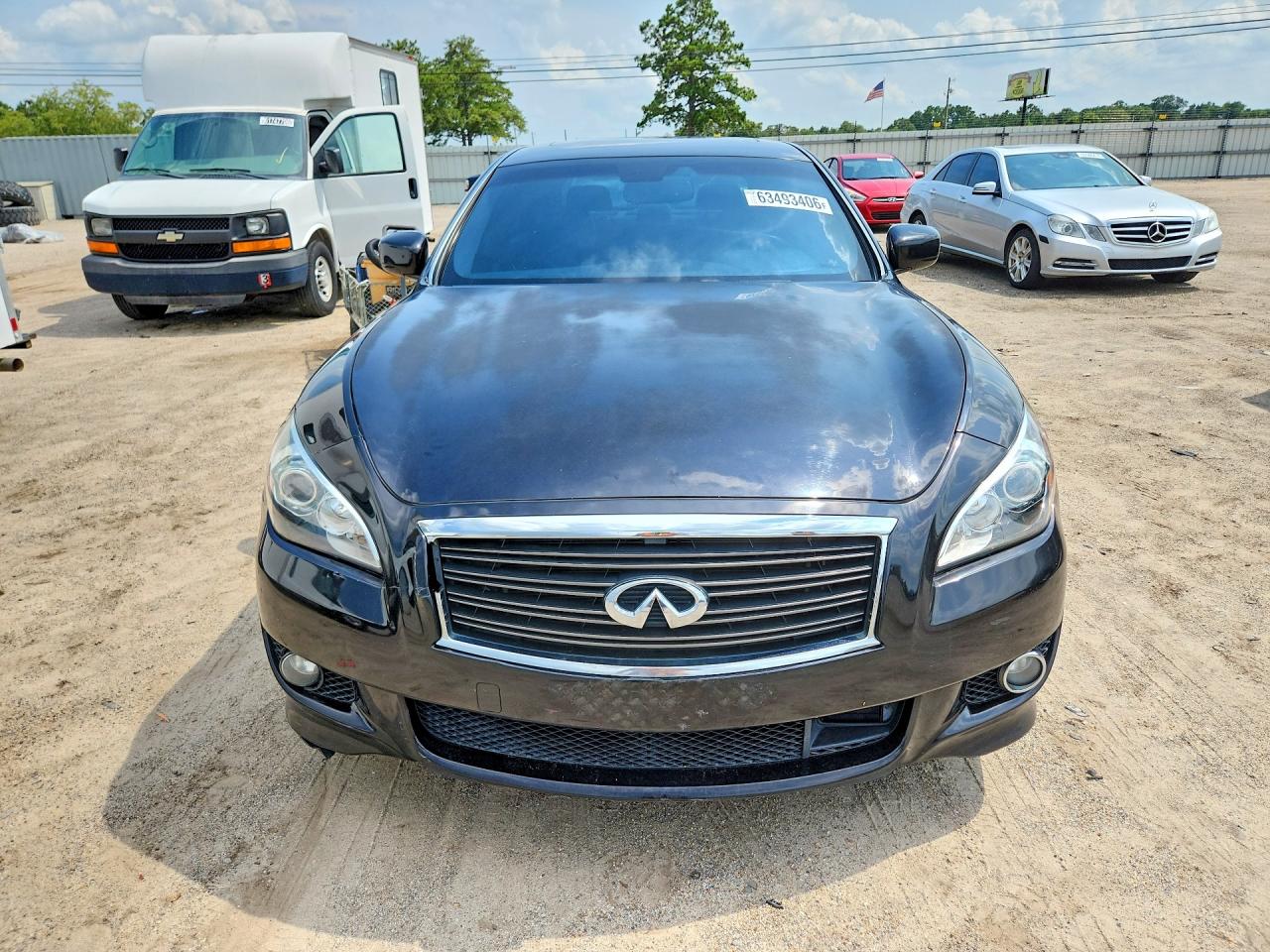 2013 Infiniti M37 Base Black vin: JN1BY1AP1DM510118