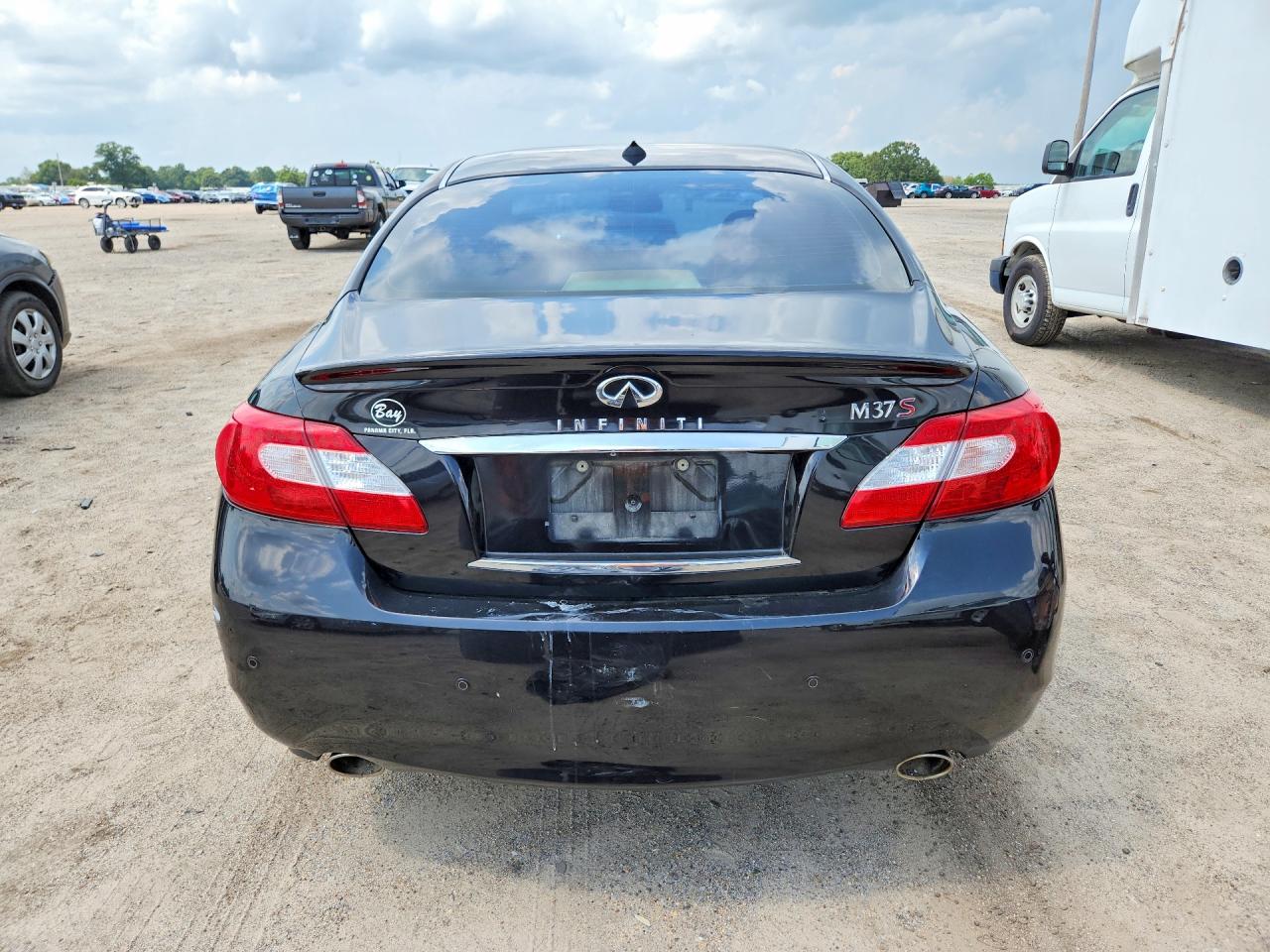 2013 Infiniti M37 Base Black vin: JN1BY1AP1DM510118