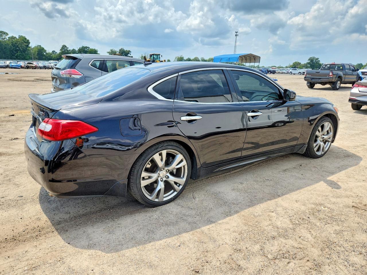 2013 Infiniti M37 Base Black vin: JN1BY1AP1DM510118
