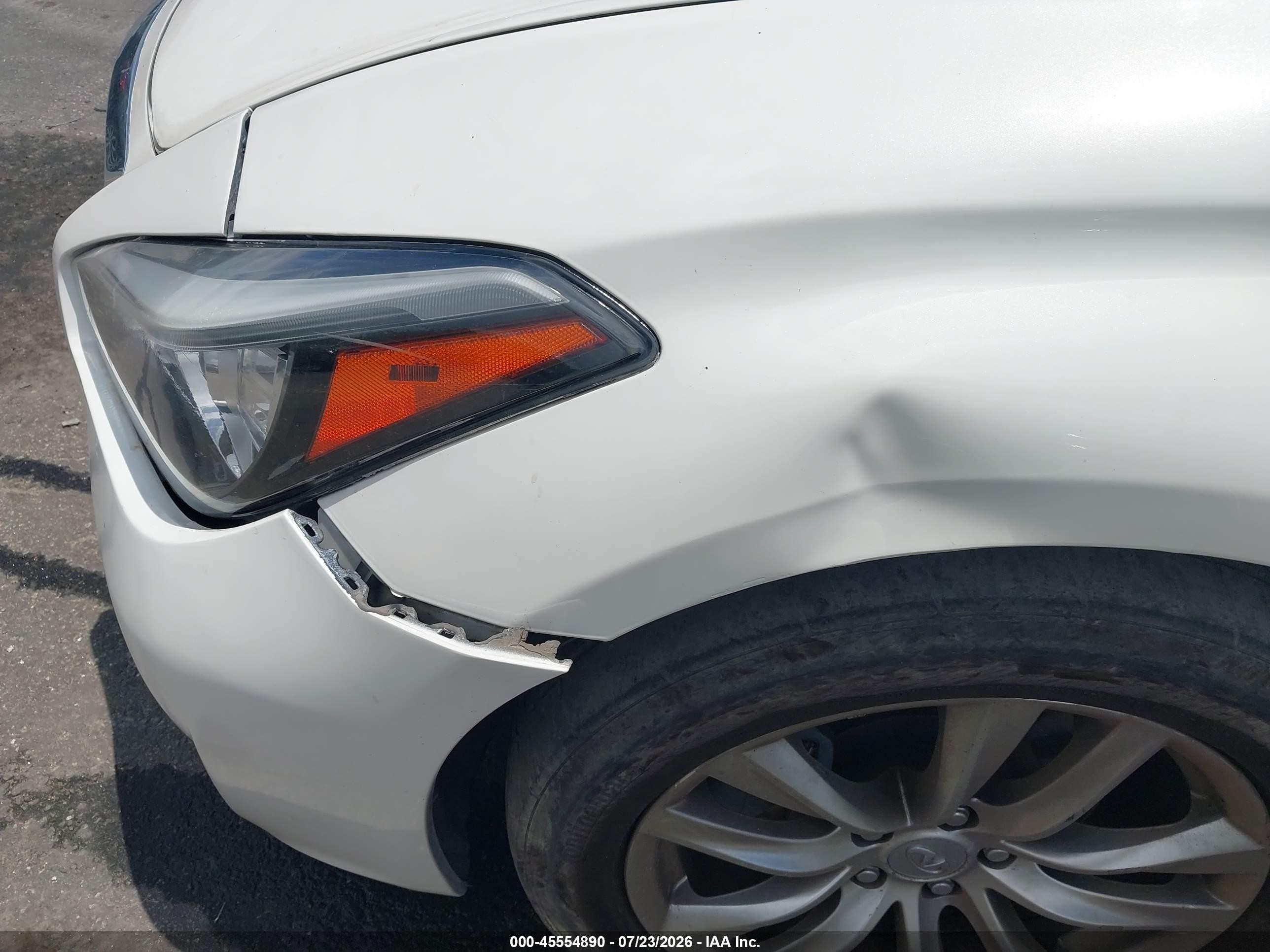 2015 Infiniti Q70 3.7 White vin: JN1BY1AP1FM541209
