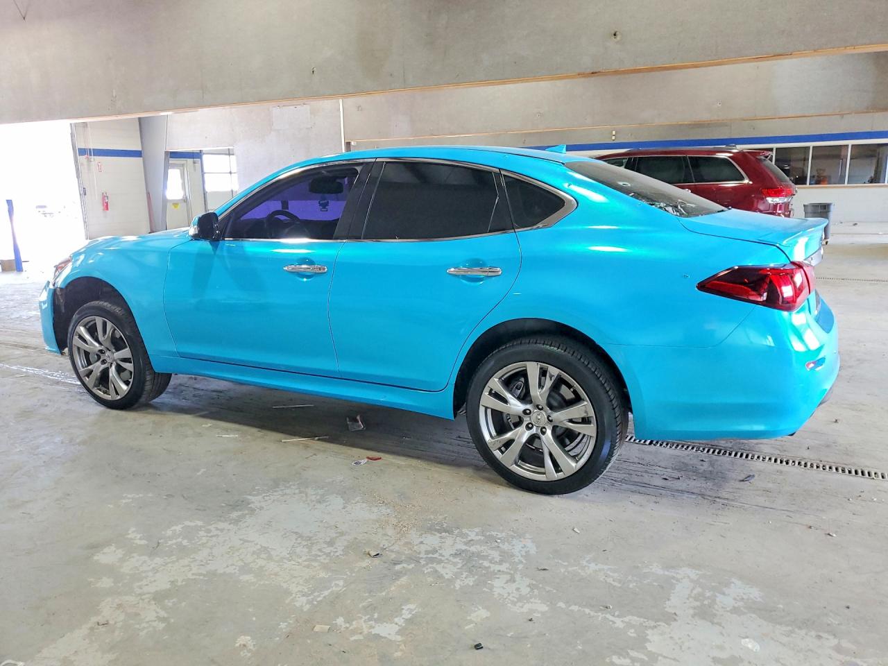 2015 Infiniti Q70 3.7 Blue vin: JN1BY1AP1FM541260