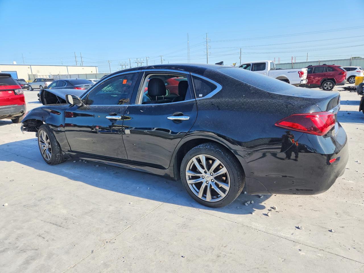 2016 Infiniti Q70 3.7 Black vin: JN1BY1AP1GM220983
