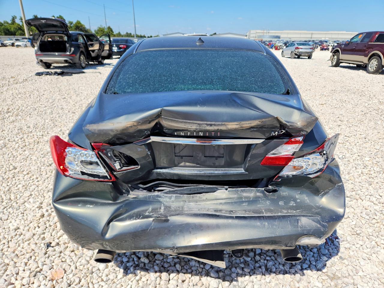 2011 Infiniti M37 Base Gray vin: JN1BY1AP2BM323113