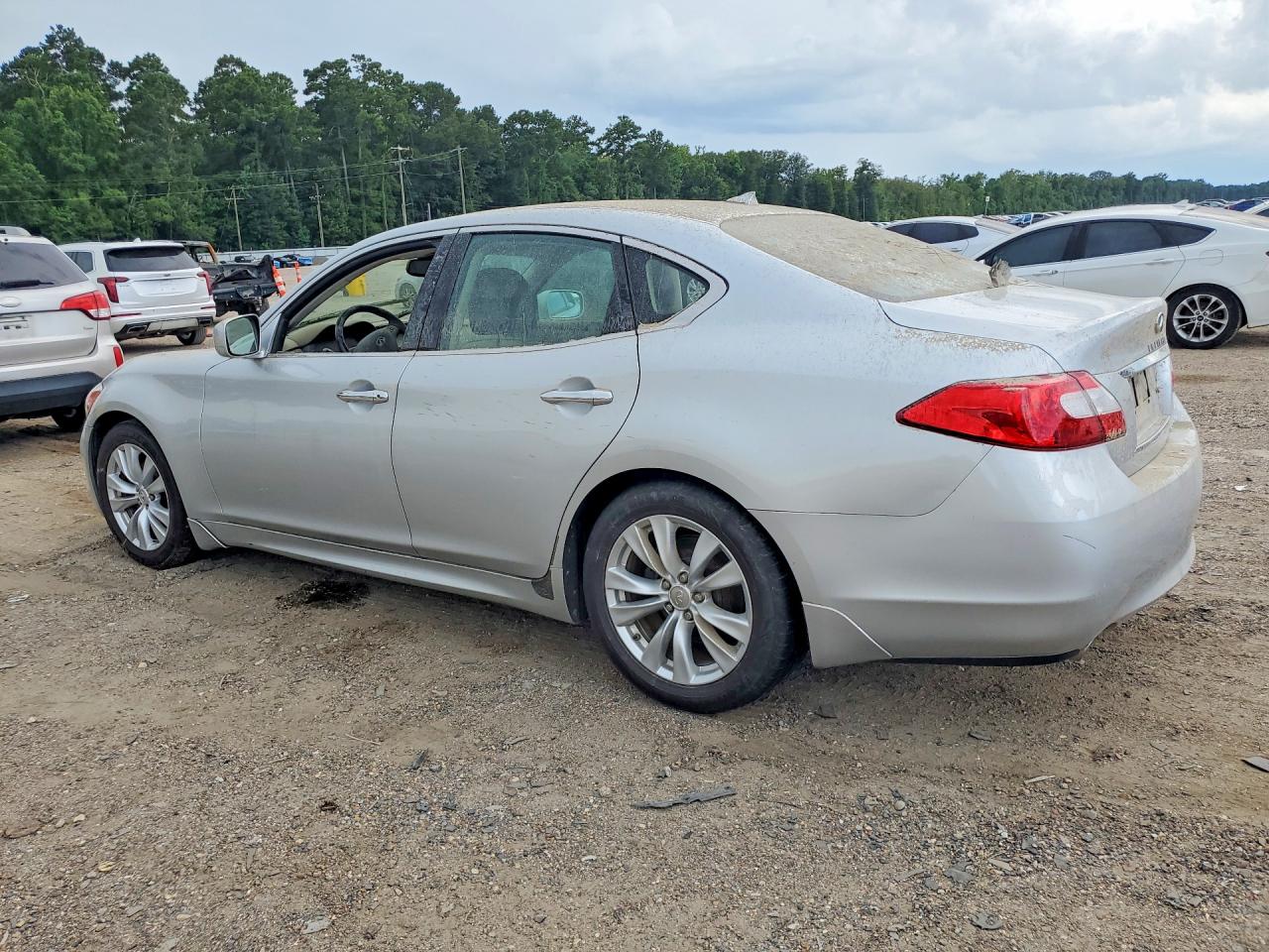 2011 Infiniti M37 Base Silver vin: JN1BY1AP2BM325525