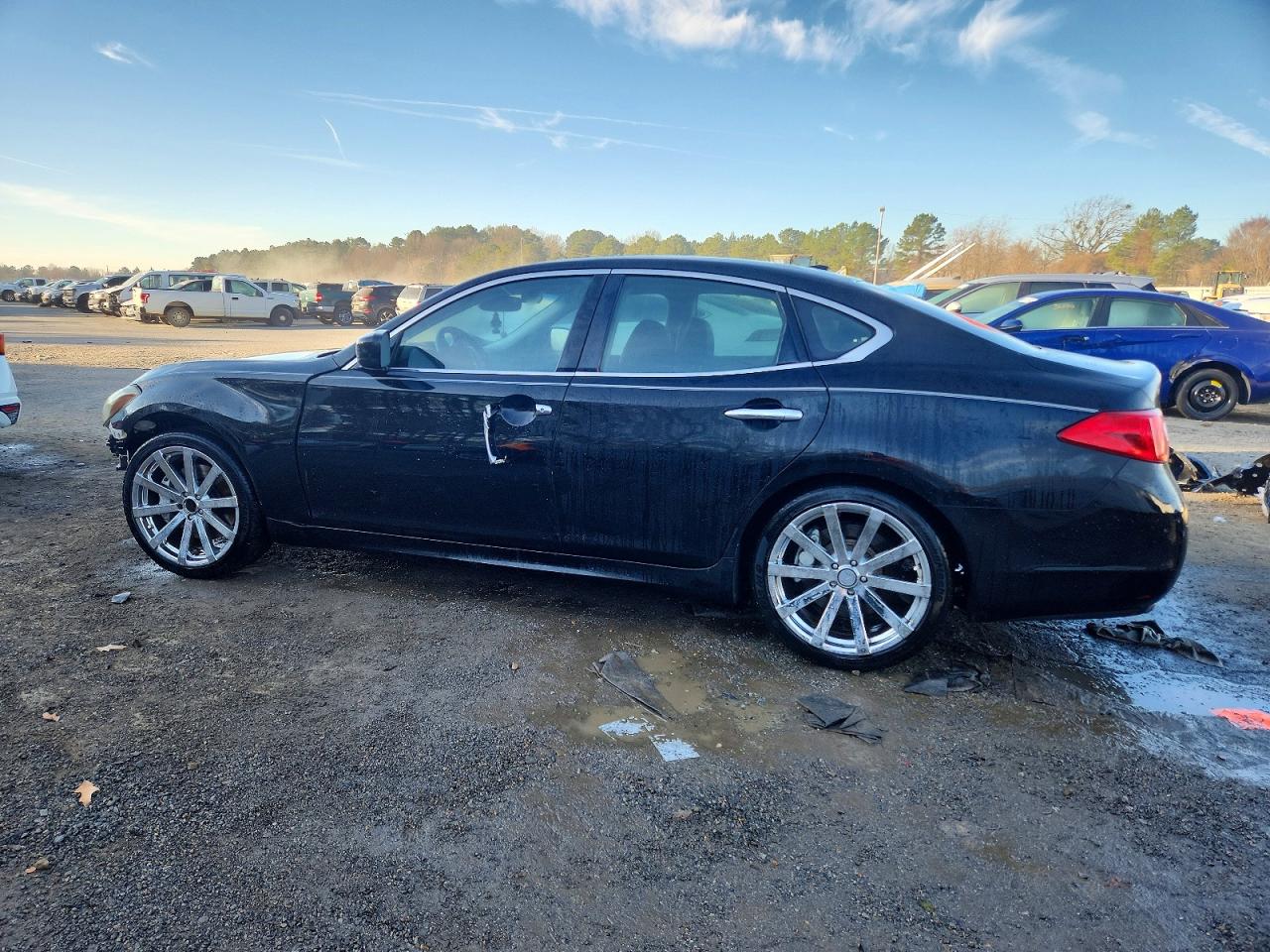 2011 Infiniti M37 Base Black vin: JN1BY1AP2BM326531