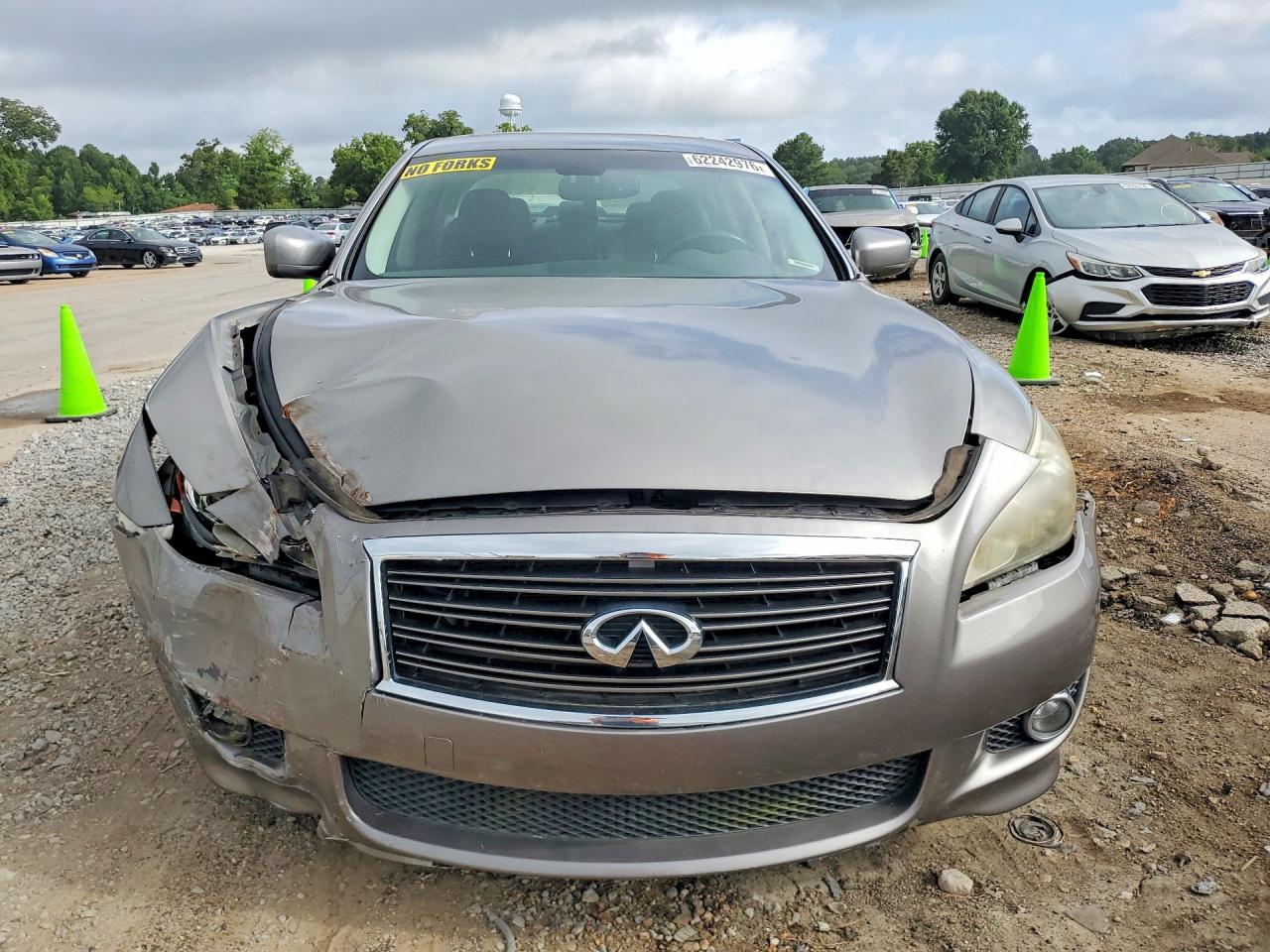 2012 Infiniti M37 Base Gray vin: JN1BY1AP2CM330838