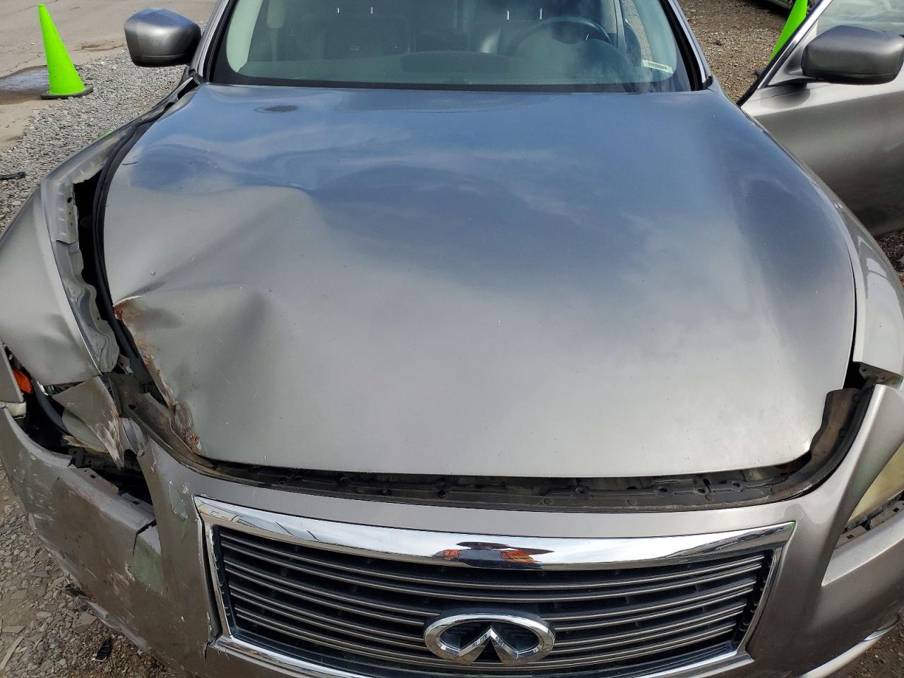 2012 Infiniti M37 Base Gray vin: JN1BY1AP2CM330838