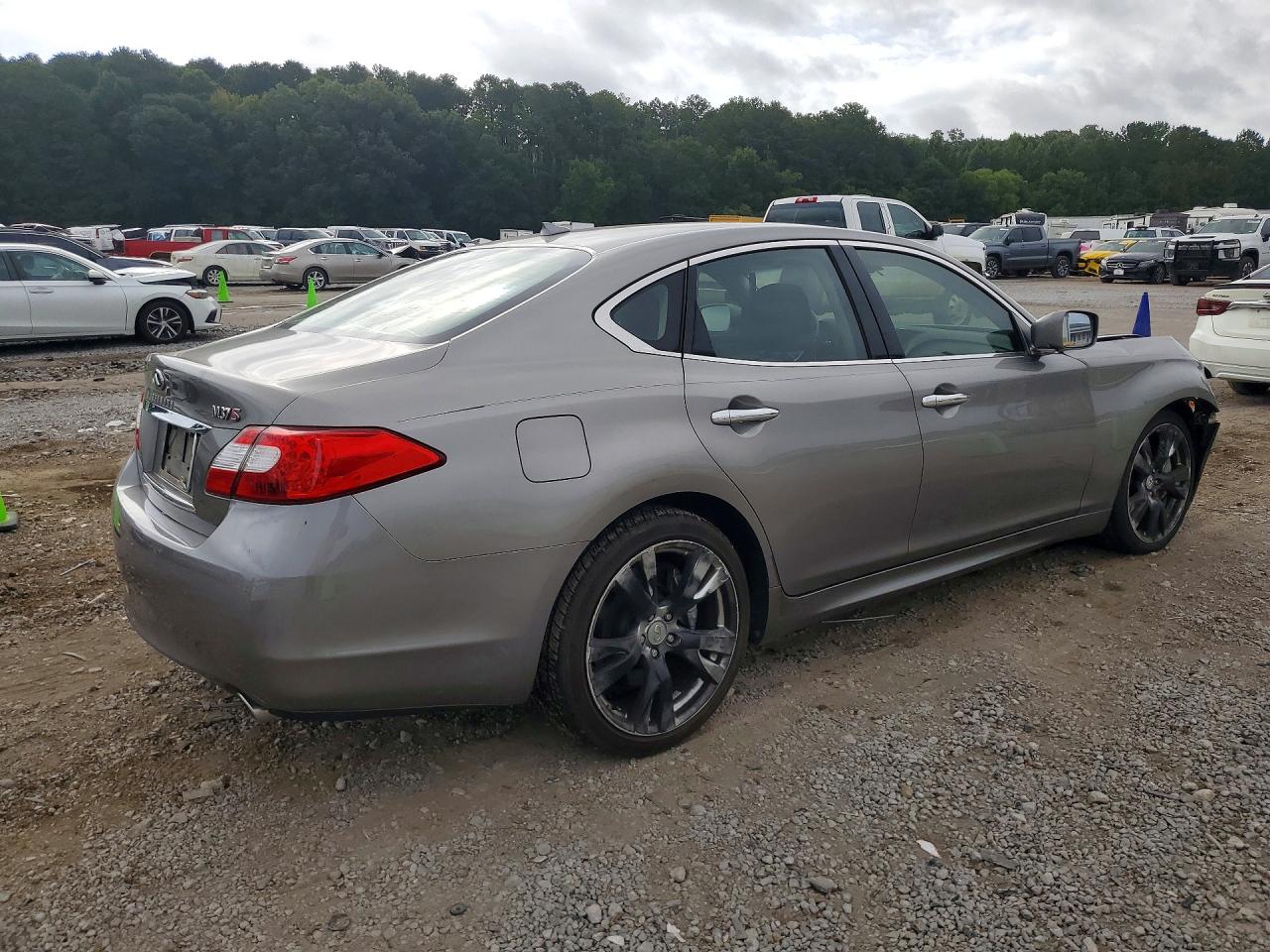 2012 Infiniti M37 Base Gray vin: JN1BY1AP2CM330838