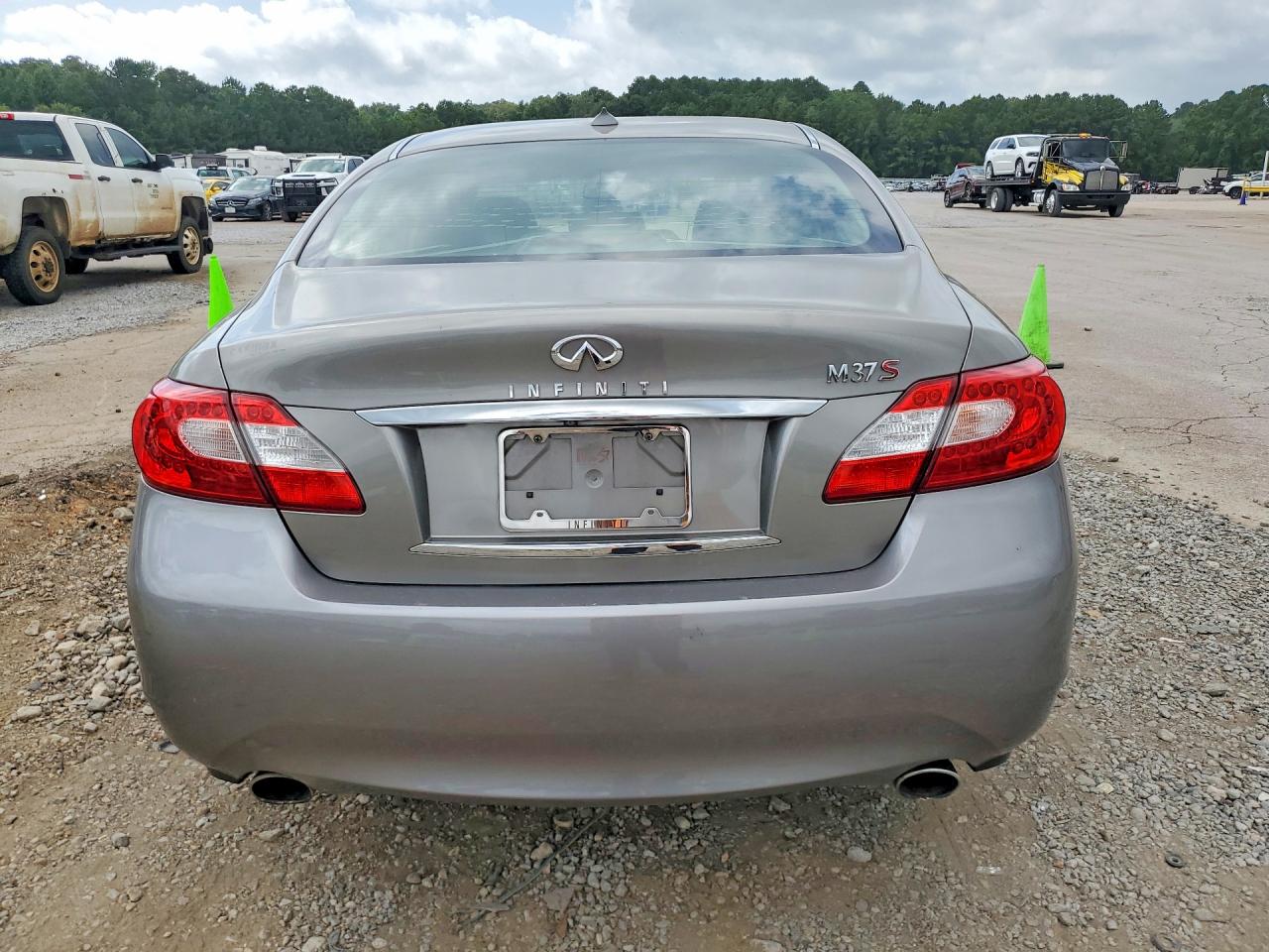 2012 Infiniti M37 Base Gray vin: JN1BY1AP2CM330838