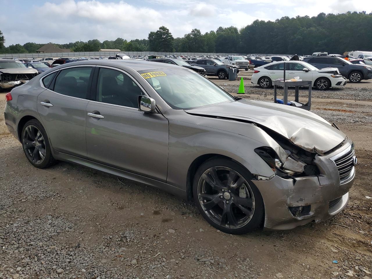 2012 Infiniti M37 Base Gray vin: JN1BY1AP2CM330838