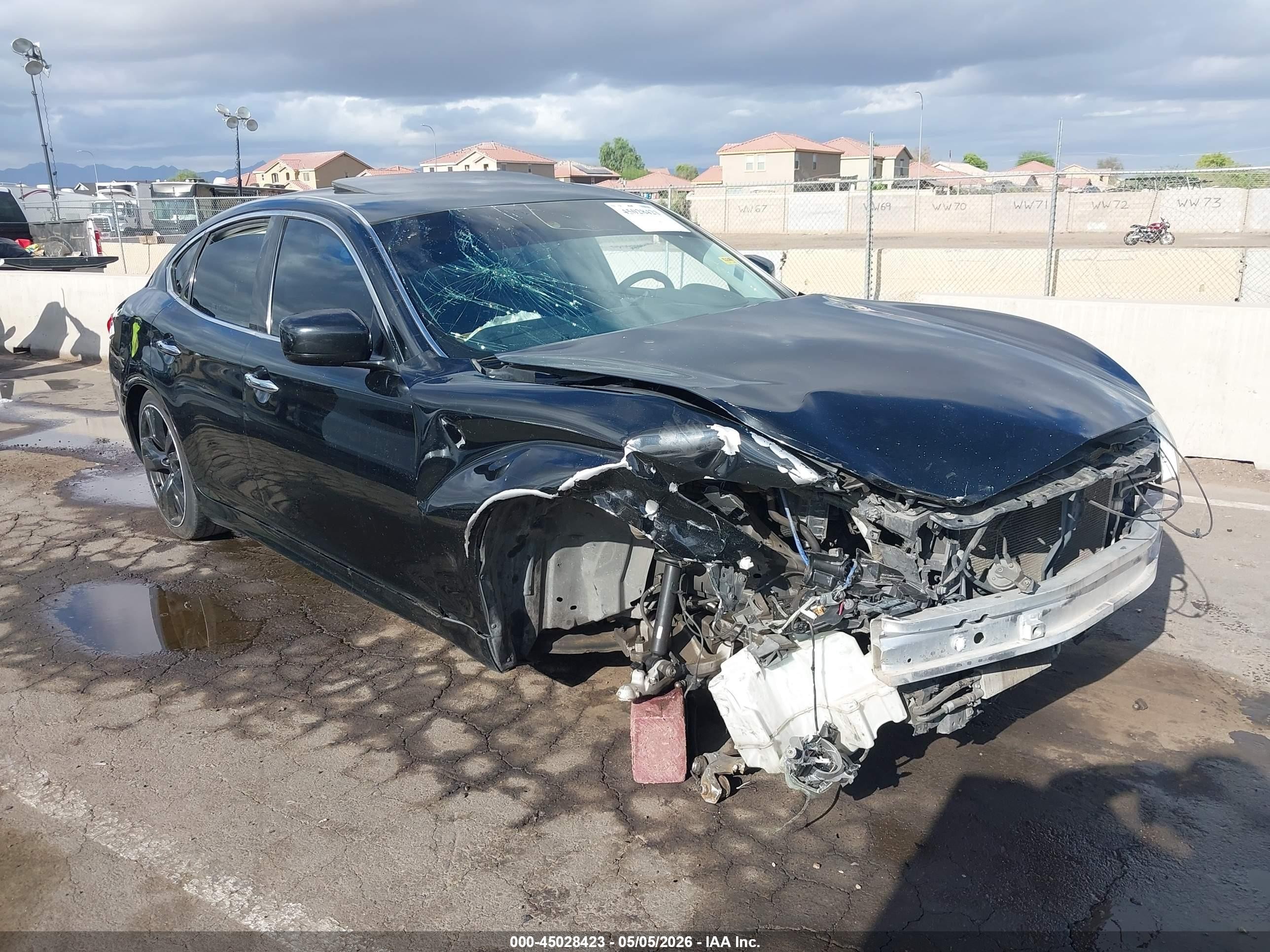 2012 Infiniti M37   Black vin: JN1BY1AP2CM335568